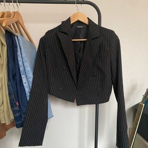Nasty Gal Crop Blazer